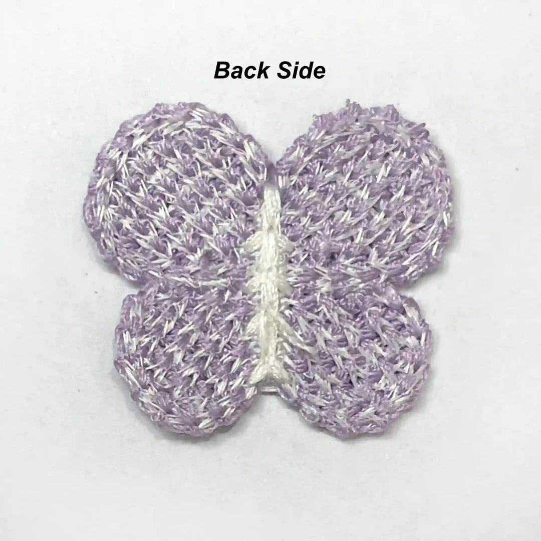 Butterfly Crochet Patch | 4pc