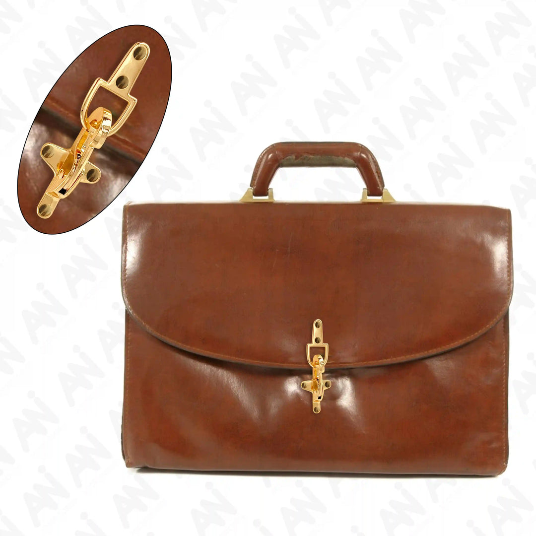 2 Part Shiny Gold Buckle