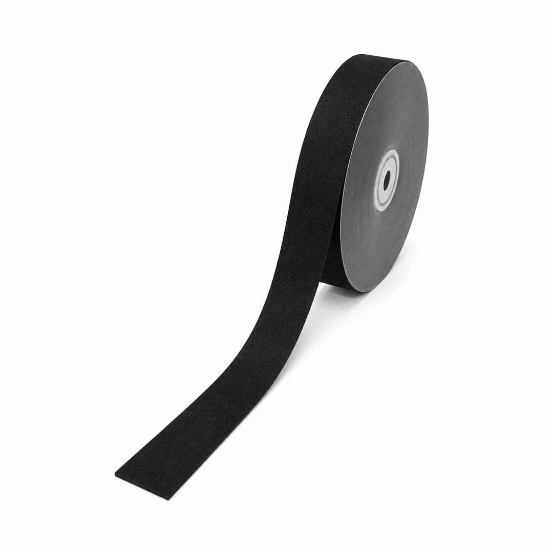 Black Faux Suede Flat Ribbon Trim