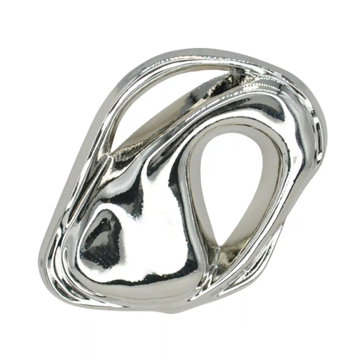 Melted Design Metal Button | 33mm & 27mm