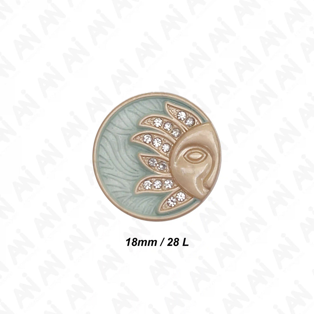 Sun Inspire Metal Buttons