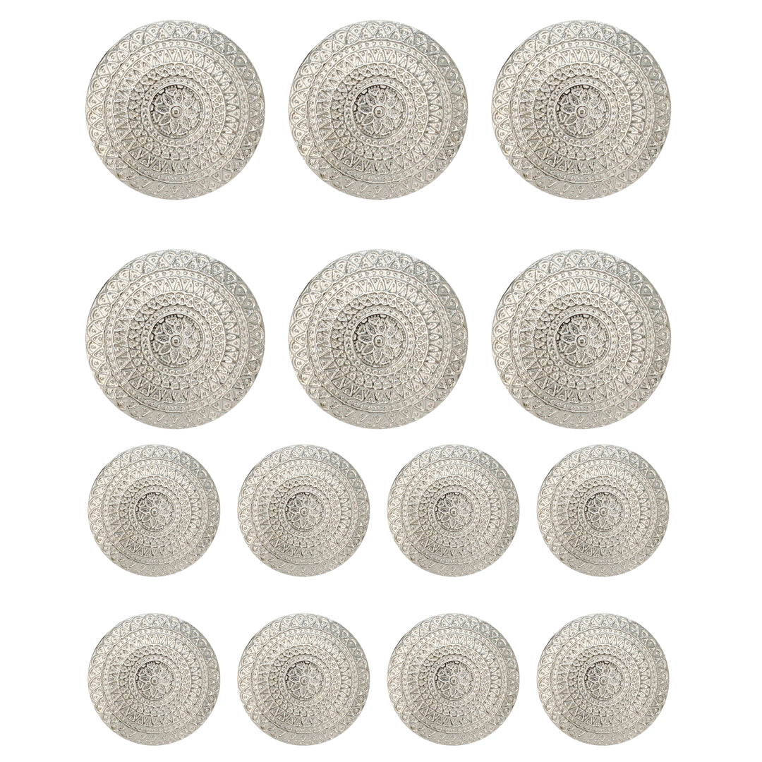 Classic Elegance Metal Buttons