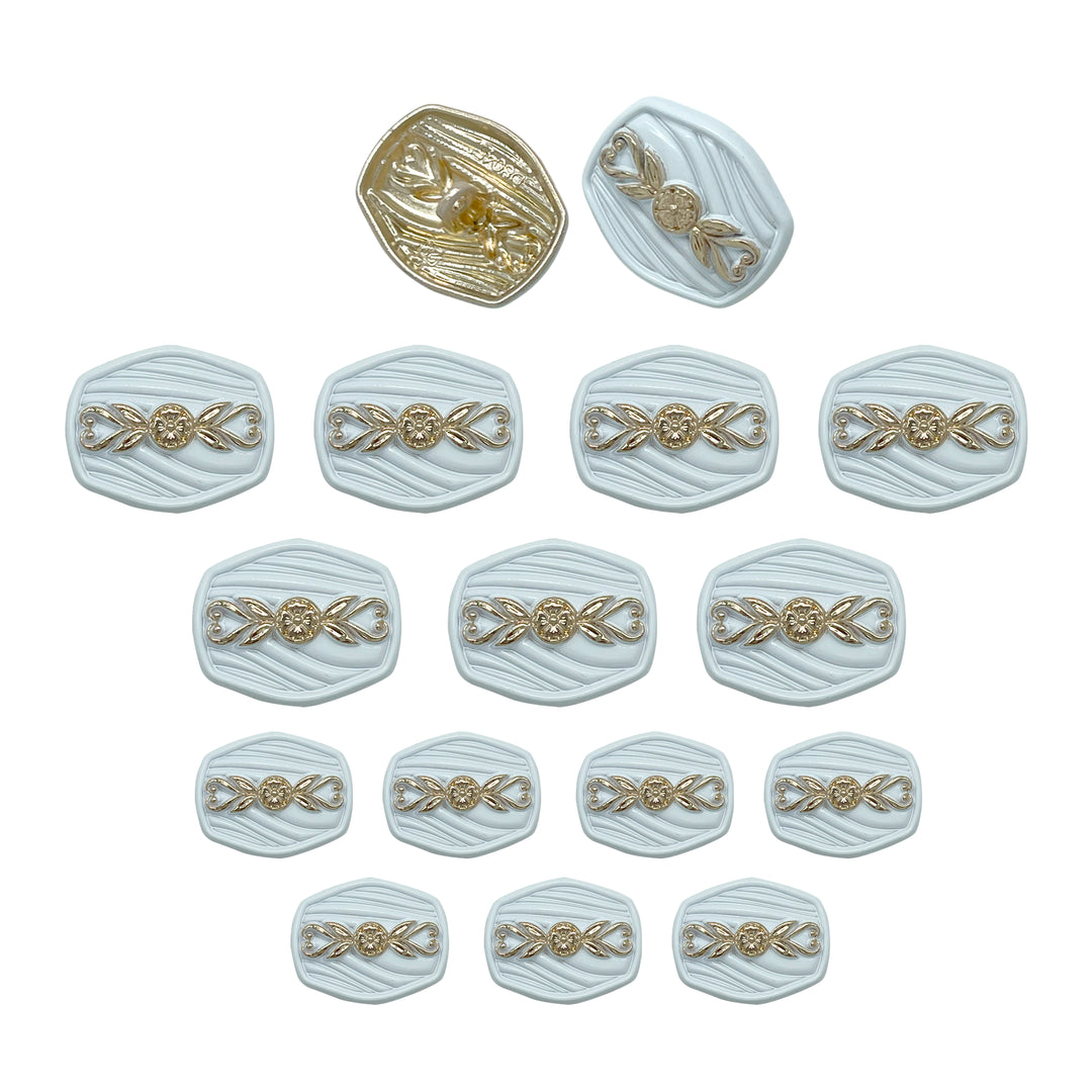 Metal Buttons for Clothing and Crafts