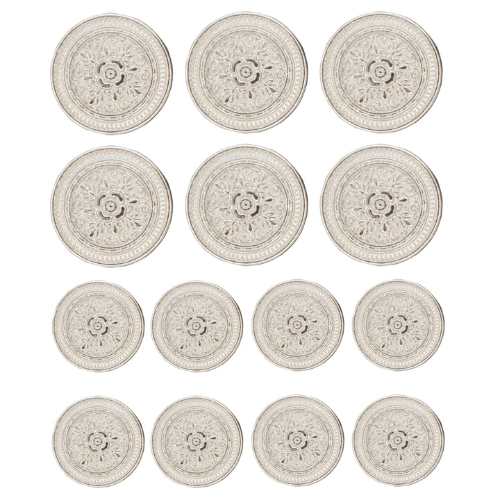 Elegant Design Metal Buttons