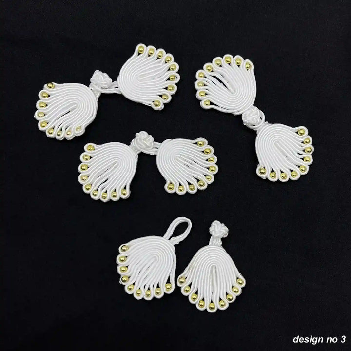 Bow Inspire Loop Frog Closure Buttons