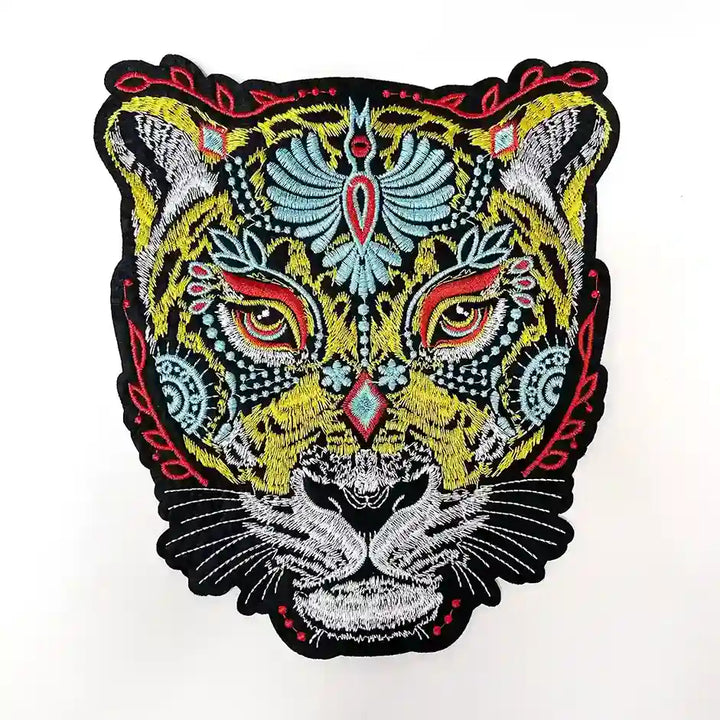 Spirit Jaguar Totem Head Patch