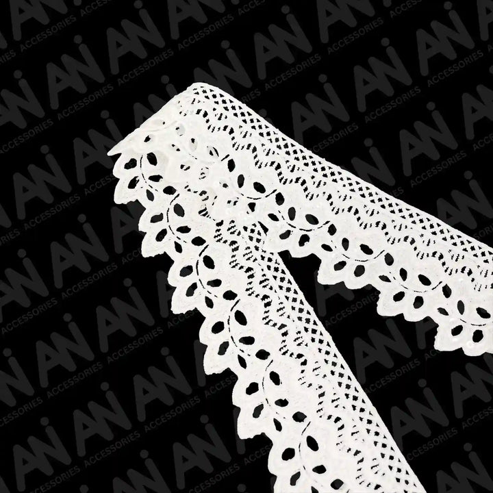 Chris Cross Leaves Style Sequins Lace | 2 Meter