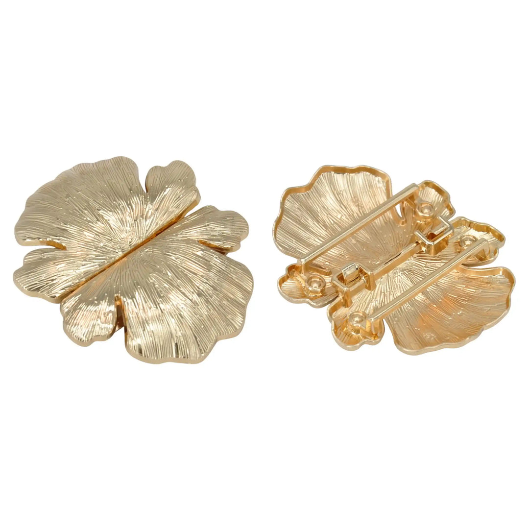 Floral Design Buckle