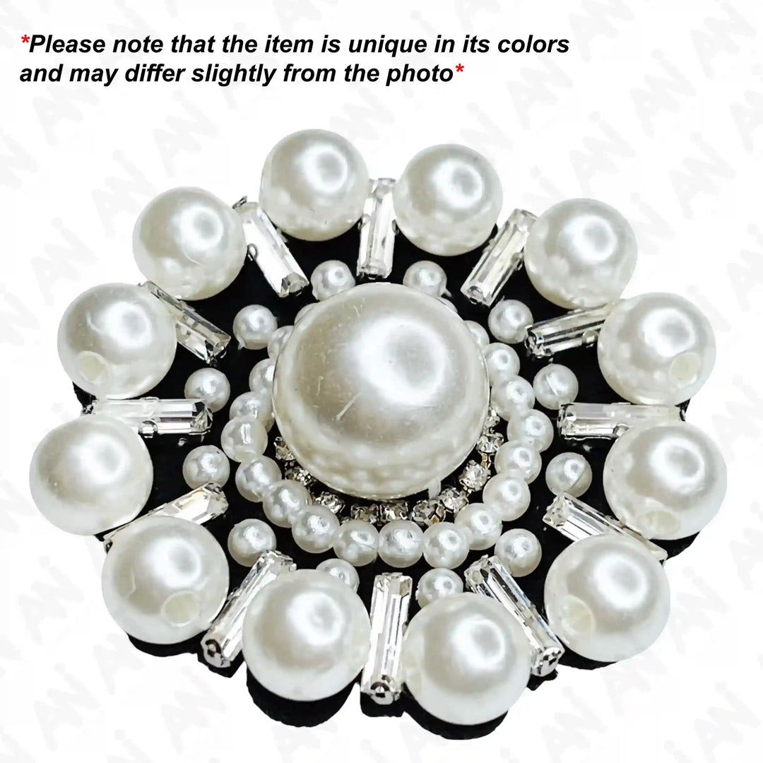 Floral Pearl Patch