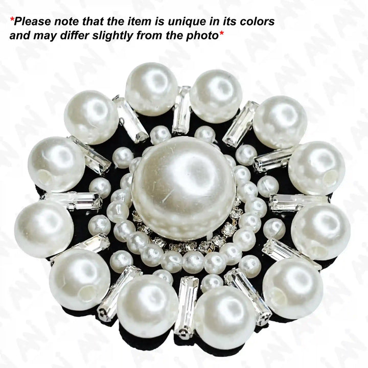 Floral Pearl Patch