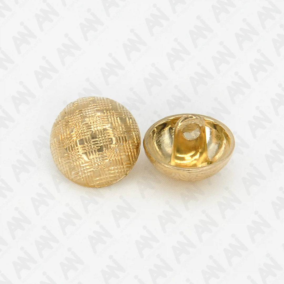 Dome Shape Hatch Style Metal Buttons