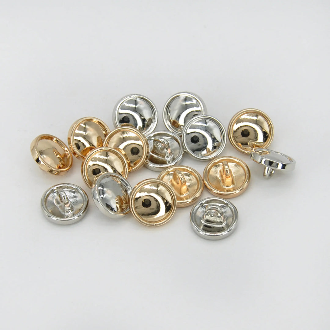 Smooth Finish Metal Button | 11.4mm (18L)
