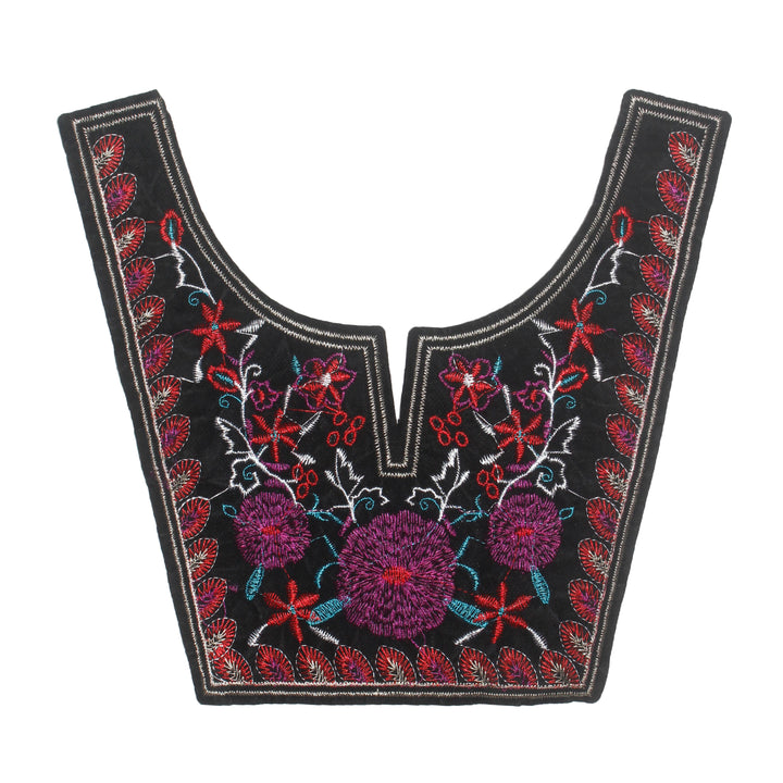 Floral Labyrinth Ethnic Neckline