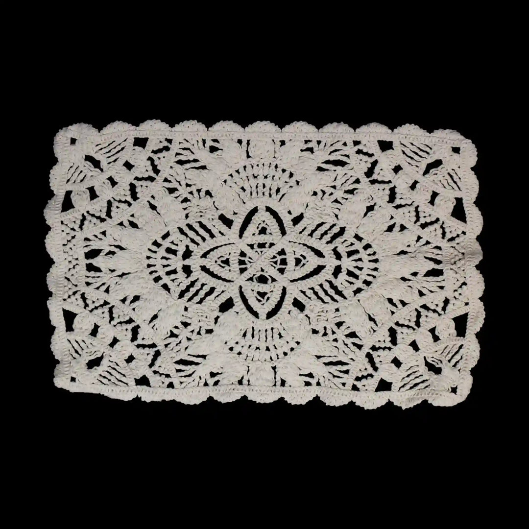 Rectangular Doily Appliqu Patch