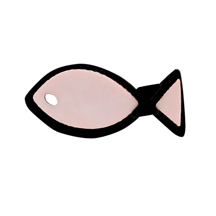 Fish Style Acrylic Brooch
