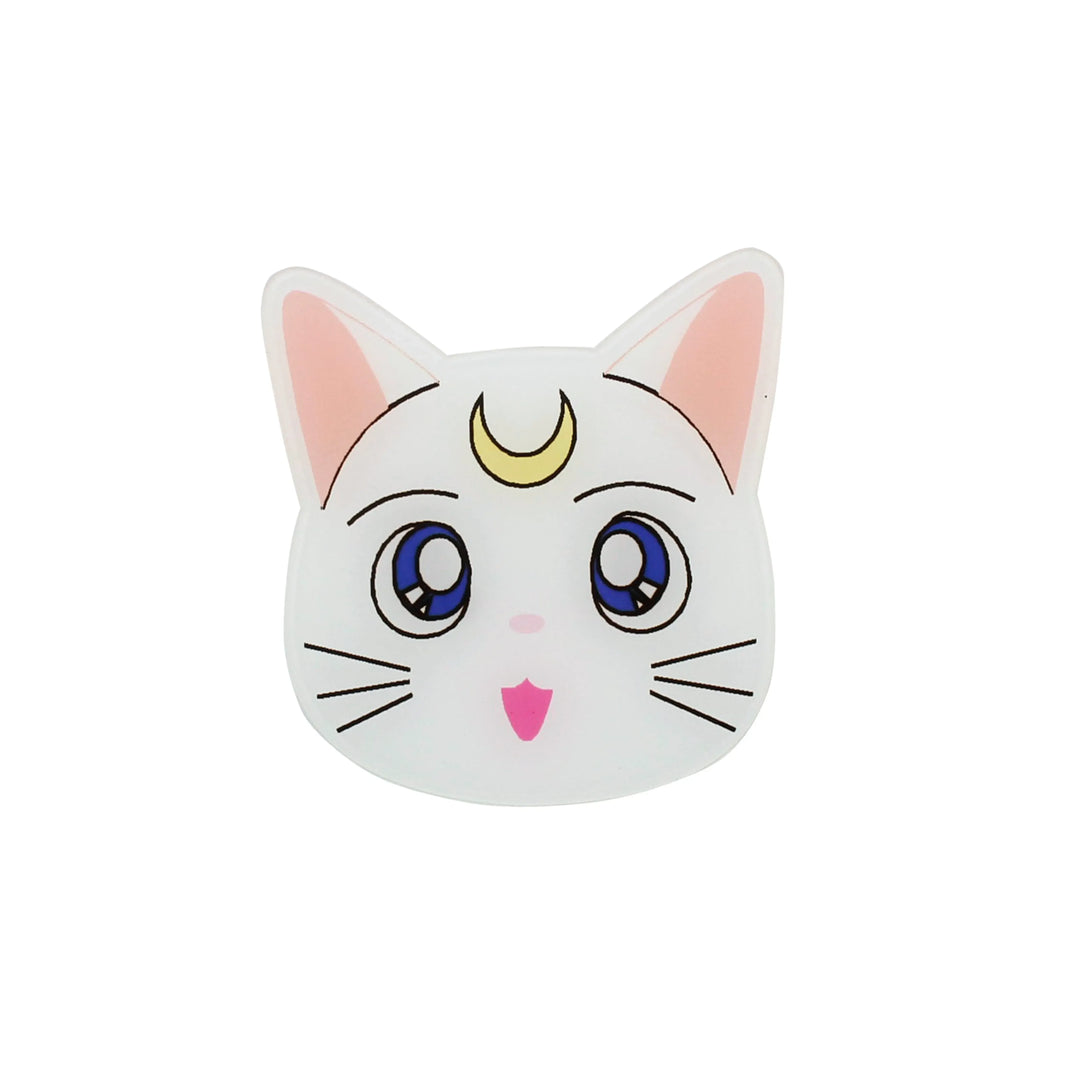 Moon Cat Pin Brooch