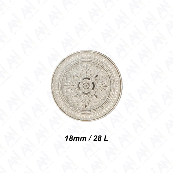 Elegant Design Metal Buttons