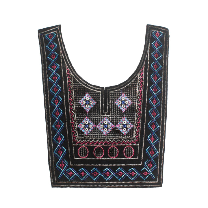 Vibrant Color Ethnic Neckline