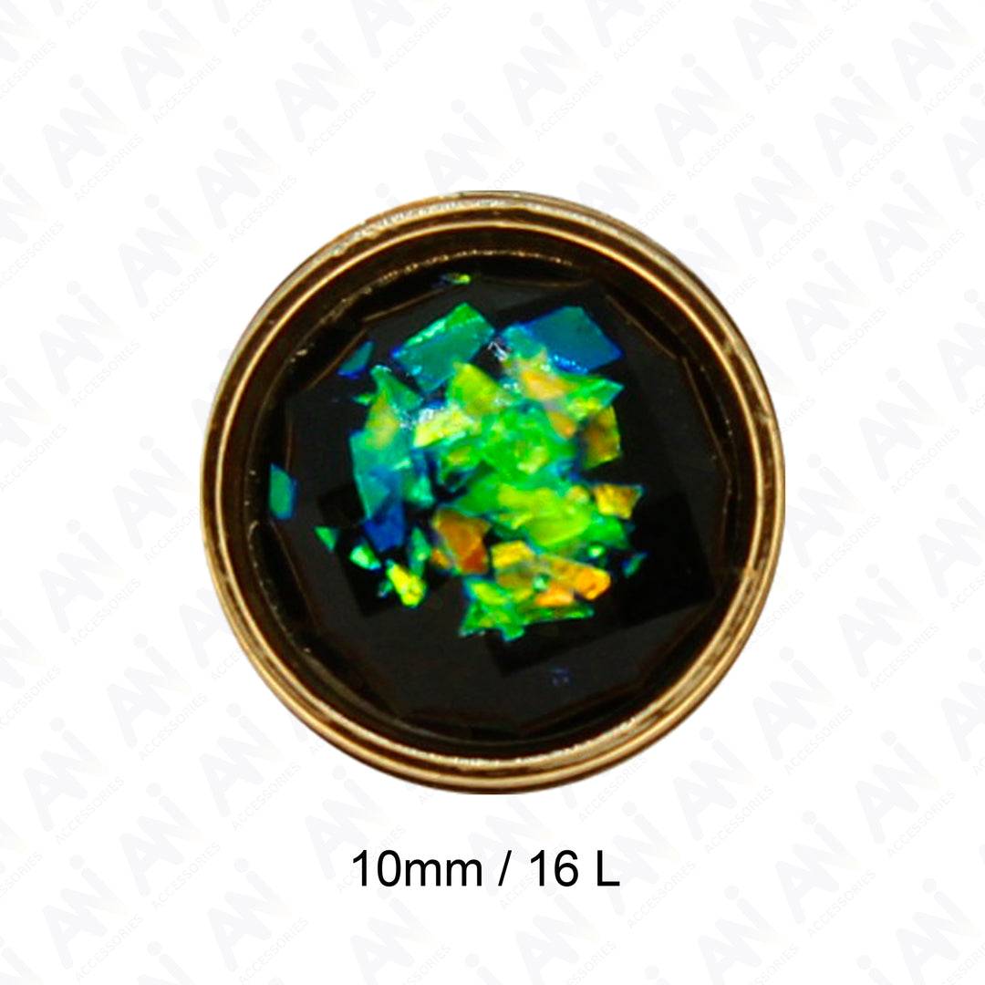 Galaxy Multicolored Button