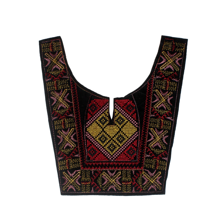 U Shape Embroidery Neckline