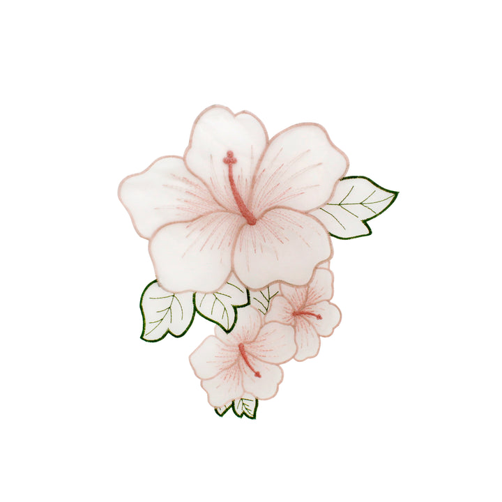 Lily Flower Organza Patch