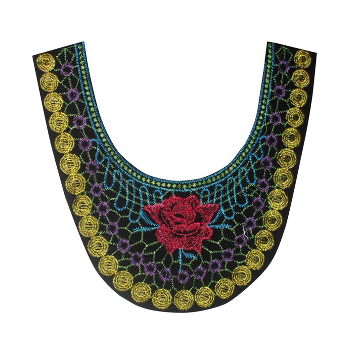 Majestic Round Rose Neckline Yoke