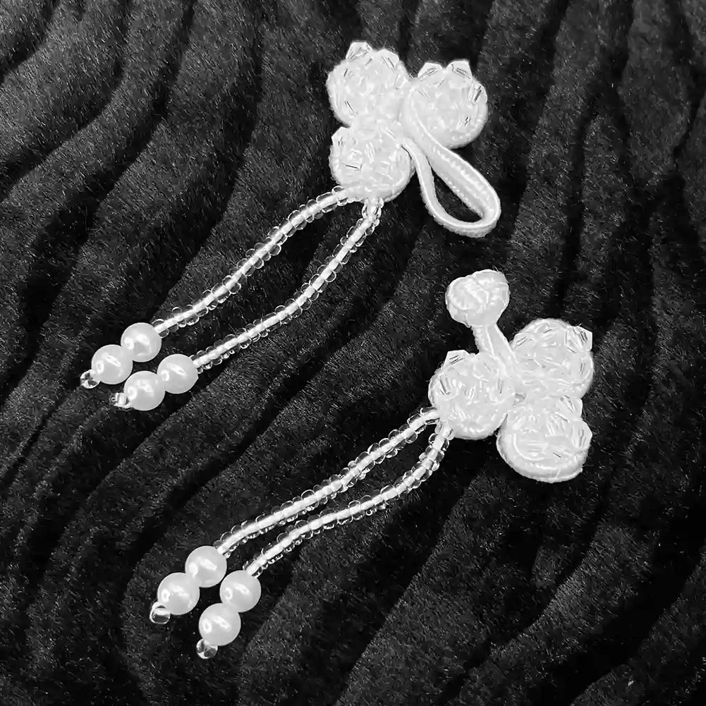 Tassel Floral Frog Clsoure Buttons