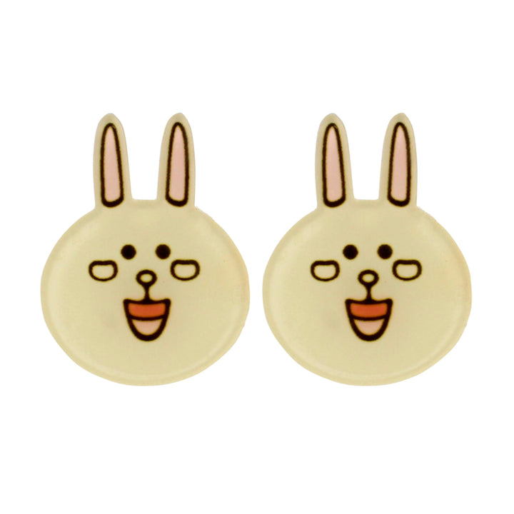 Happy Hoppy Acrylic Bunny Brooch Pin