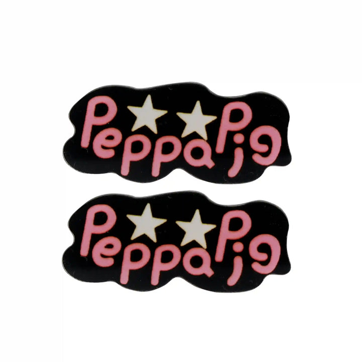 Acrylic Peppa Pig Brooch