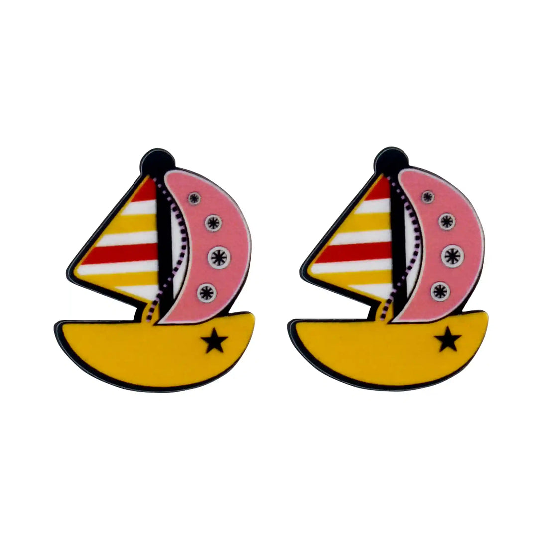 Little Sailor Boat Brooch