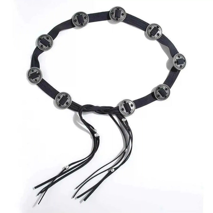 Suede bohemian ethnic style belt