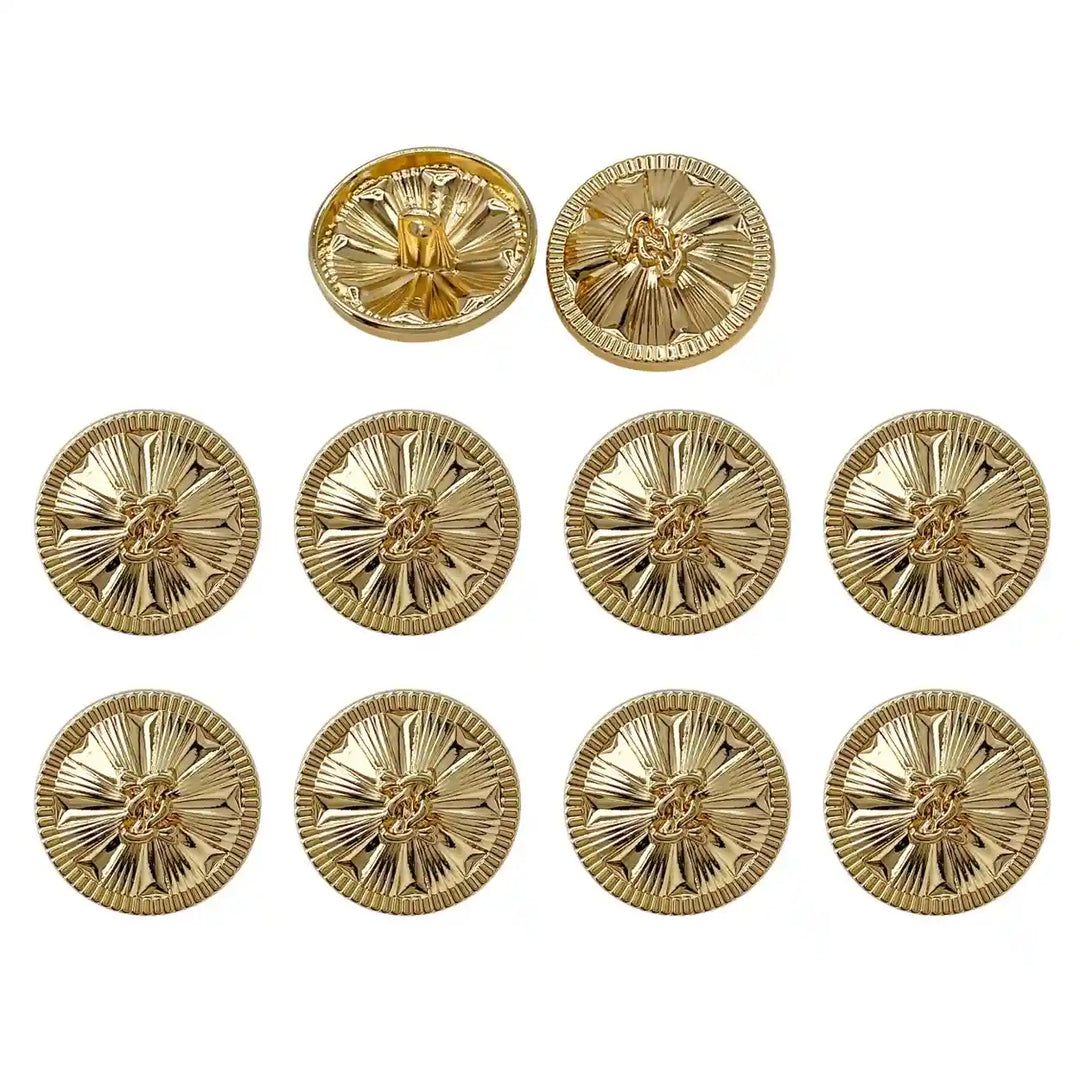Vintage-Style Buttons for Clothing and Accessories | 18mm(28L) & 23mm(36L)