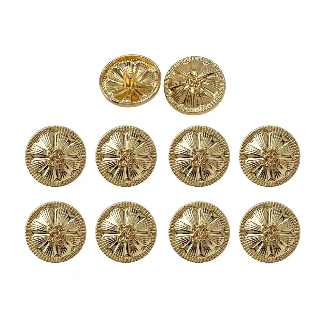 Vintage-Style Buttons for Clothing and Accessories | 18mm(28L) & 23mm(36L)