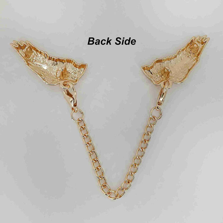 Angel Wing Collar Pin