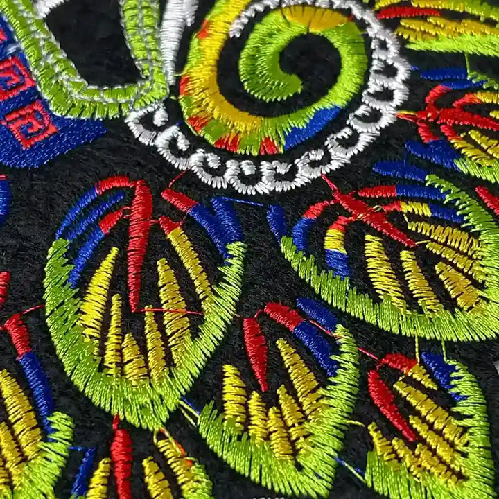 Ascending Quetzalcoatl Dragon Patch