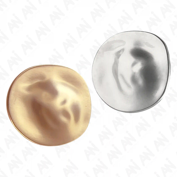 Lunar Glow Metal Brooch