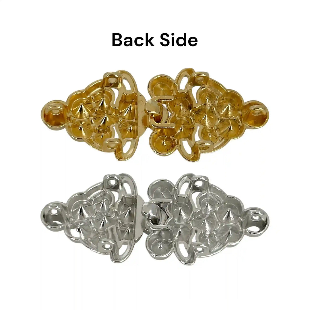Decorative Hook-and-Eye Closures