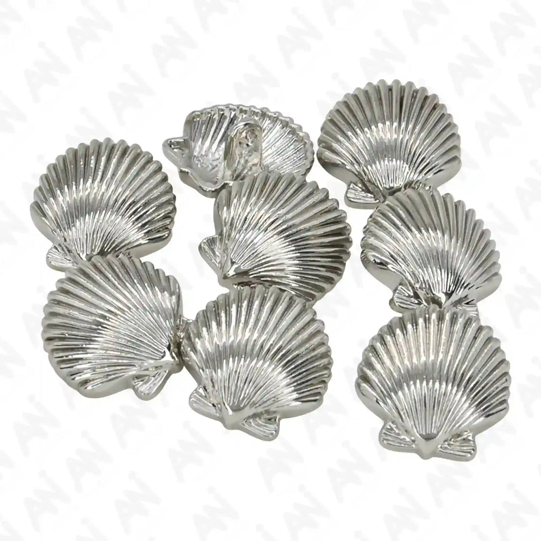 Shell Style Big Size 19mm Buttons