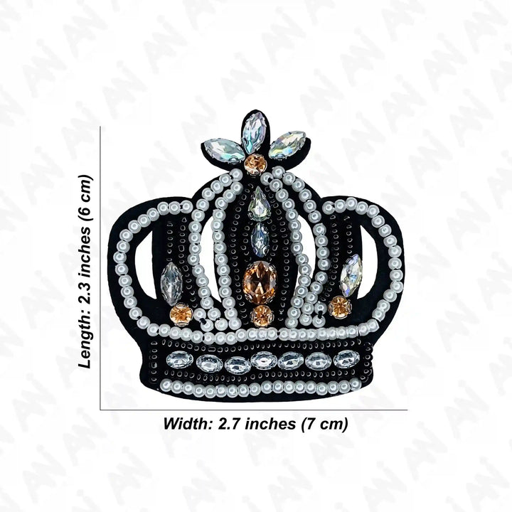 Crown Beads Style Patch