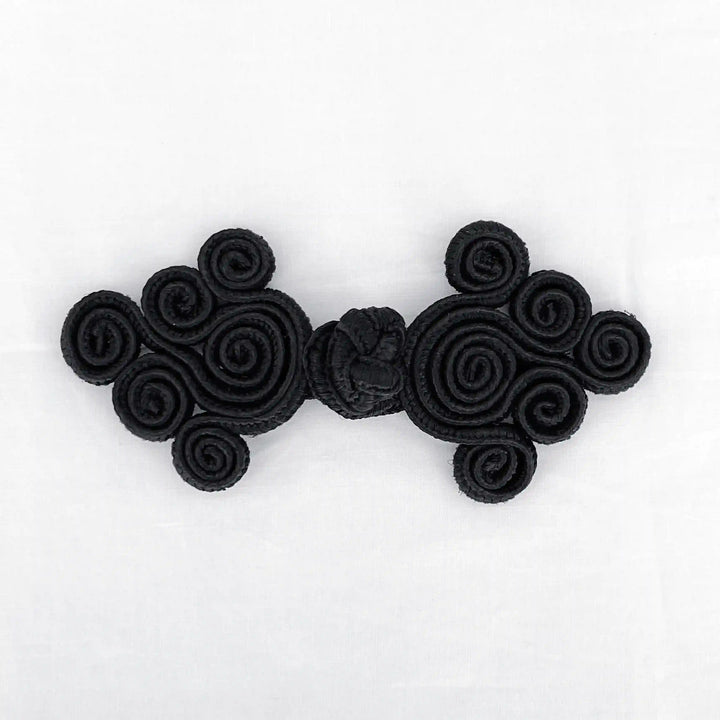 Intricate Floral Style Knot Button
