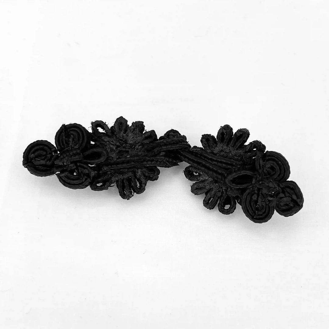 Bow Inspire Bead Floral Knot Button