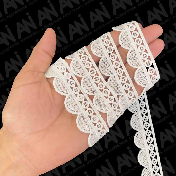 Bobbin inspired Lace Trim | 2 Meter