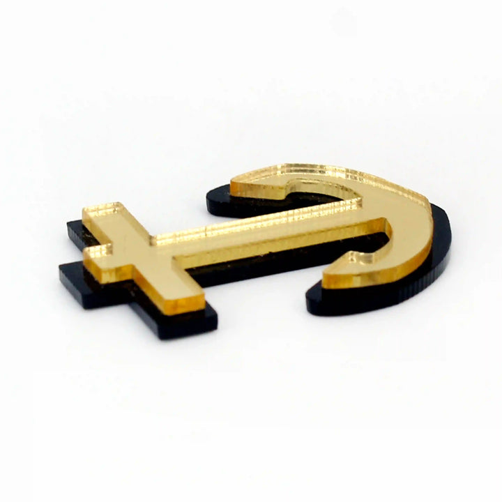 Anchor Style Brooch Pin