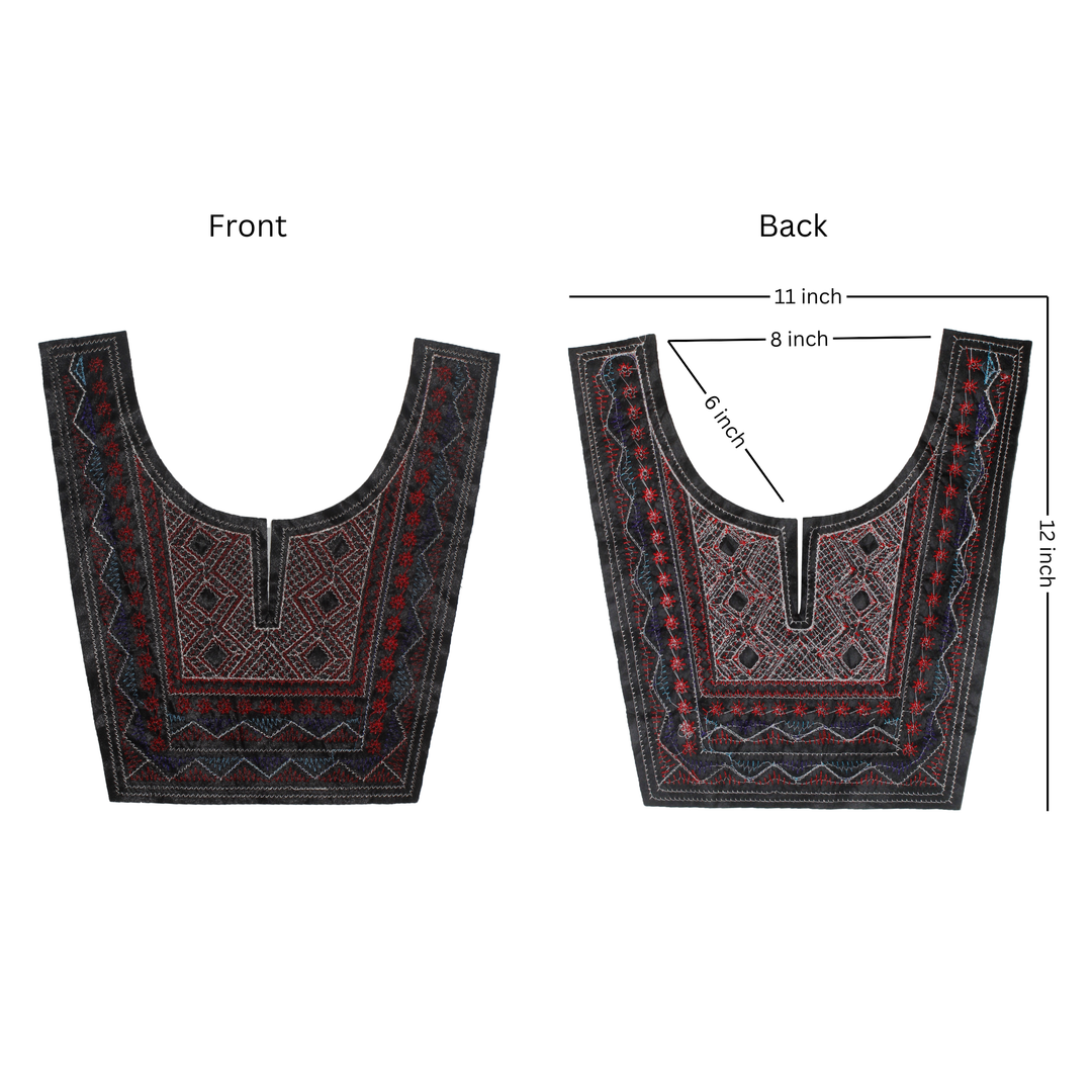 U-shape Multicolor Neckline