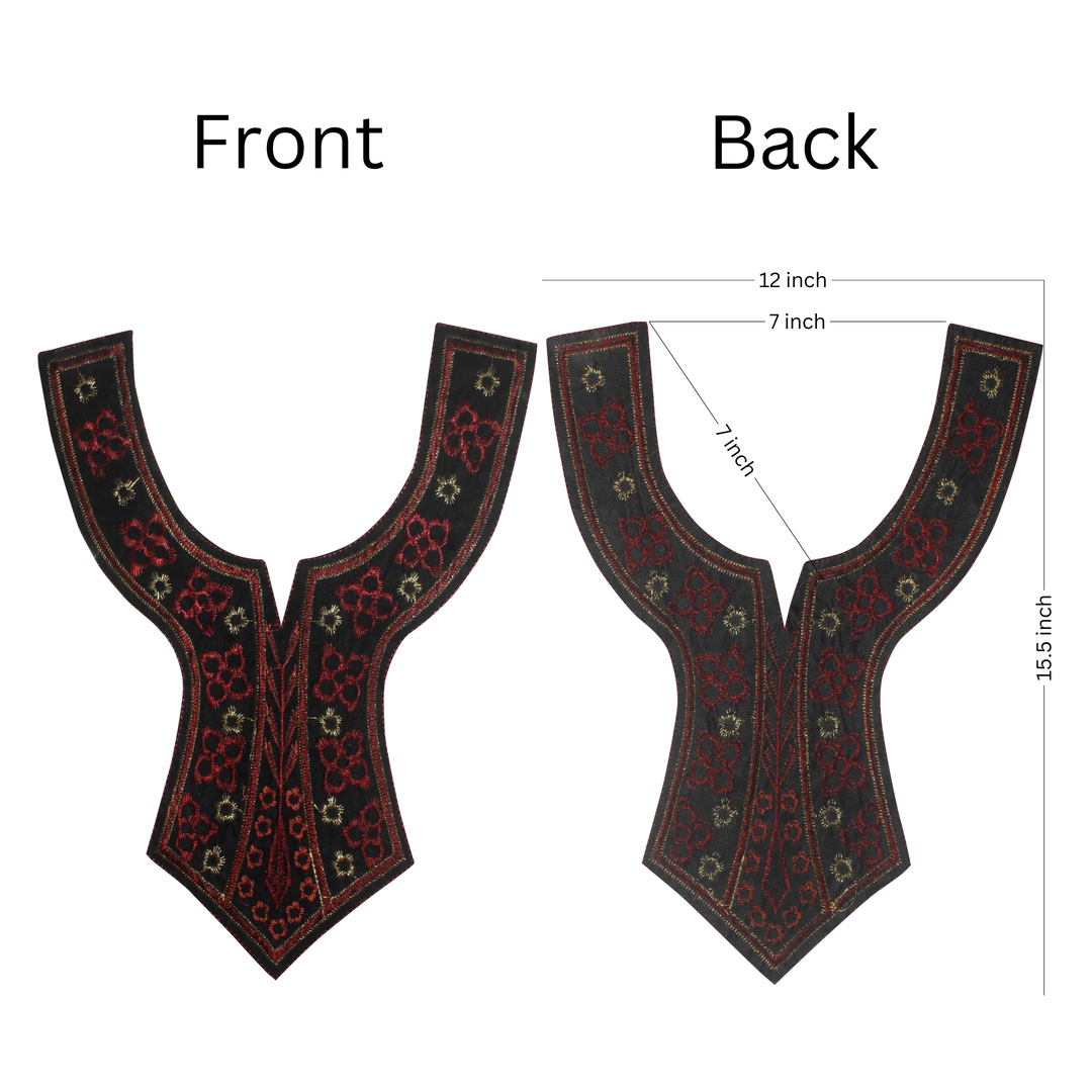 Stylish Delicate Neckline Yoke