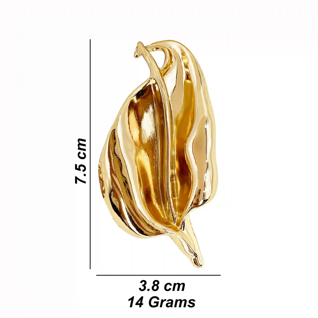 Leaf Style Metal Buckle