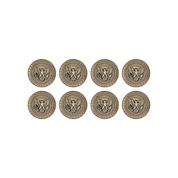 Imperial Eagle Wing Metal Buttons | 18mm(28L) & 23mm(36L)