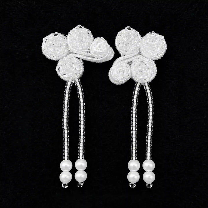 Tassel Floral Frog Clsoure Buttons