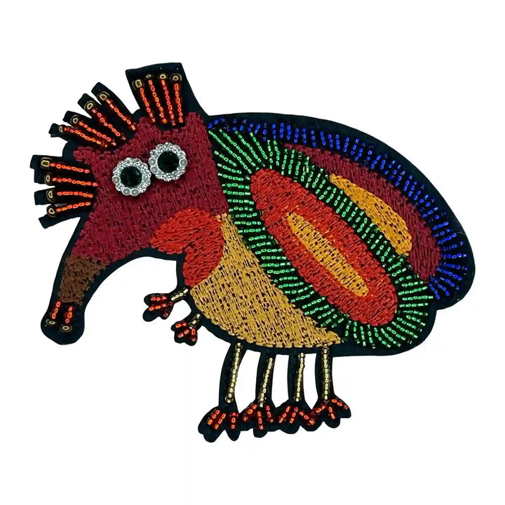 Beaded Echidna Patch