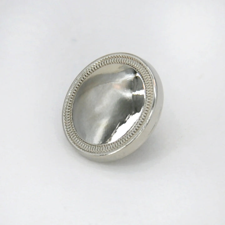 Luxury Plain Dome Metal Button | 12mm (20L)